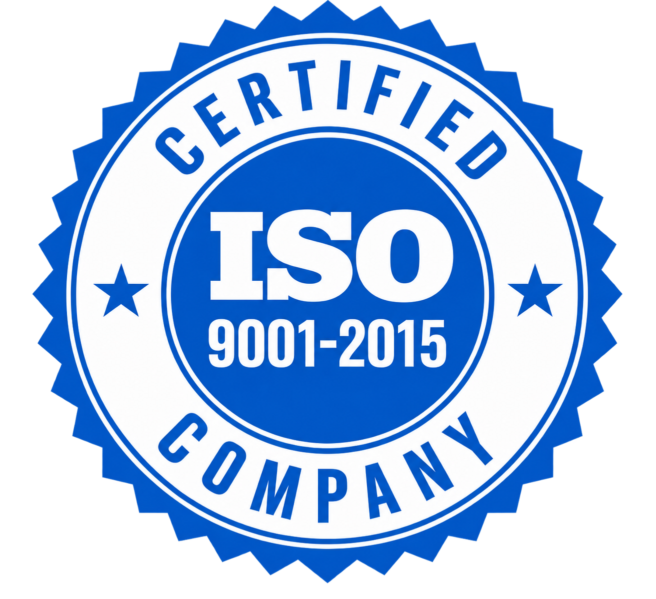 ISO 9001:2015 Certified Company